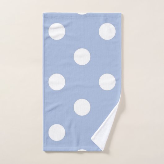 Polka dot pattern bad handdoek (Handdoek)