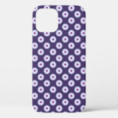 Polka Dot Pattern - Blue Violet Paars Lavender Case-Mate iPhone Case (Achterkant)