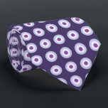 Polka Dot Pattern - Blue Violet Paars Lavender Stropdas<br><div class="desc">Geweldige cadeauideeën voor verjaardag,  Kerstmis,  Vaderdag ... </div>