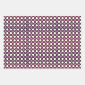 Polka Dot Pattern Gift Wrap Inpakpapier Vel (Voorkant 3)
