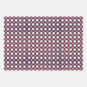 Polka Dot Pattern Gift Wrap Inpakpapier Vel (Voorkant 3)