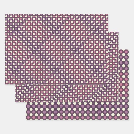 Polka Dot Pattern Gift Wrap Inpakpapier Vel (Set)