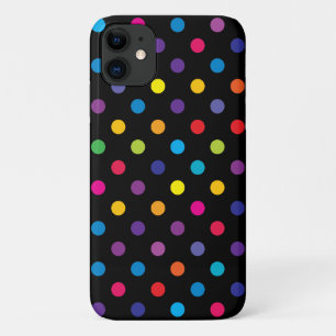 Polka Dot Pattern iPhone, Plus en Pro Hoesje
