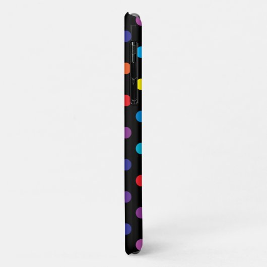 Polka Dot Pattern iPhone, Plus en Pro Hoesje (Achterkant/links)