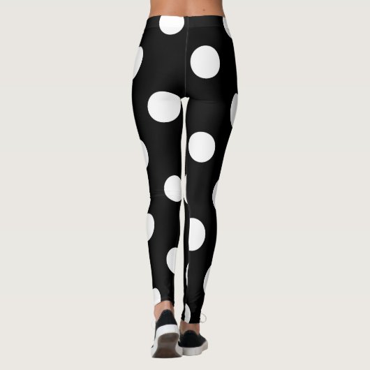 Polka Dot Pattern Leggings (Achterkant)