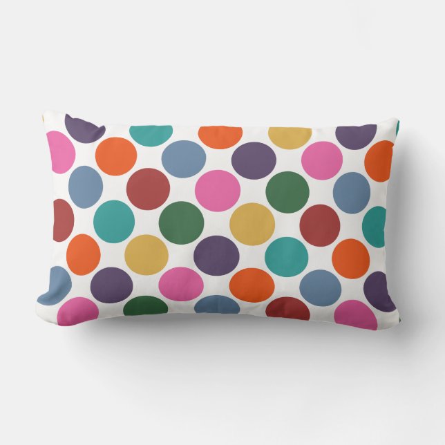Polka Dot Pattern Pillow Kussen (Voorkant)