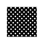 Polka Dot Pattern Print Rubber Stamp Rubberstempel (Afrduk)