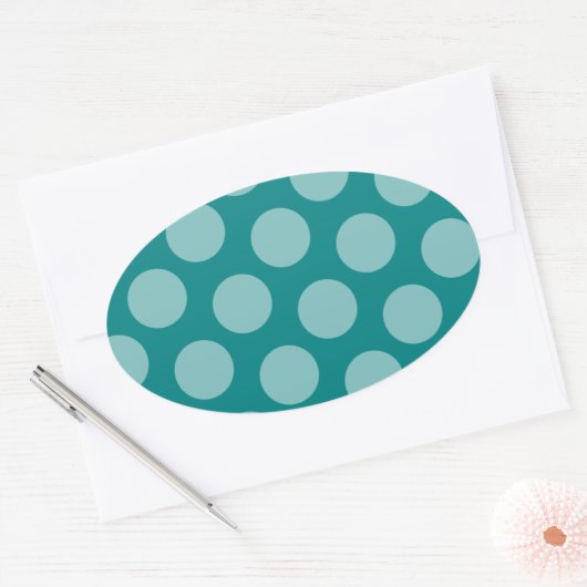Polka Dot Pattern Sticker (Envelop)