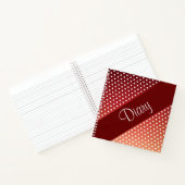 Polka Dot Patterned Diary Notitieboek (Binnen)