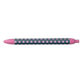 Polka Dot Pennen (Midnight Blue & Soft Pink) (Voorkant)