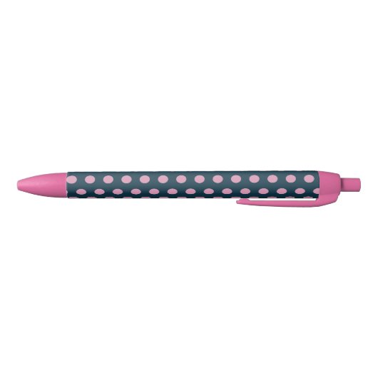Polka Dot Pennen (Midnight Blue & Soft Pink) (Bodem)