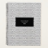 Polka Dot Personalized Planner (Voorkant)