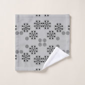 Polka Dot Petals Pattern Bad Handdoek (Wasdoekje)