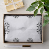 Polka Dot Petals Pattern Tissuepapier (Geschenk)