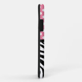 Polka Dot Pink & Zebra Print iPhone 5 Hoesje (Achterkant/rechts)