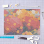 Polka Dot Pioen Parade Tissue Papier (Craft)