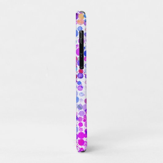 Polka Dot Pixly Case-Mate iPhone Case (Achterkant/links)