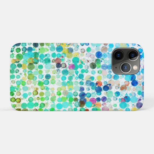 Polka Dot Pixly Case-Mate iPhone Case (Achterkant (horizontaal))