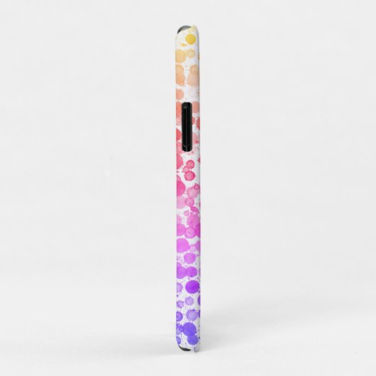 Polka Dot Pixly Case-Mate iPhone Case (Achterkant/rechts)