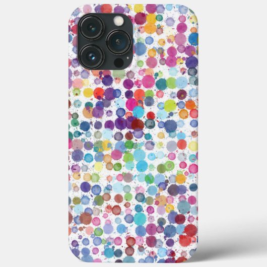 Polka Dot Pixly-telefoontas Case-Mate iPhone Case (Achterkant)