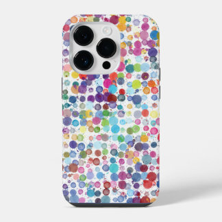 Polka Dot Pixly-telefoontas iPhone 14 Plus Hoesje
