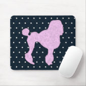 Polka Dot Poodle Muismat (Met muis)