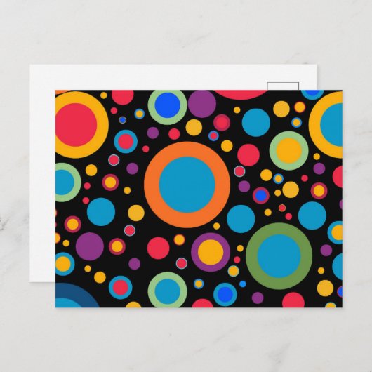 Polka Dot Potpurri Briefkaart (Voorkant / Achterkant)