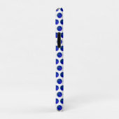 Polka Dot Precision: De Blauwe Lawn Bowl Case-Mate iPhone Case (Achterkant/rechts)