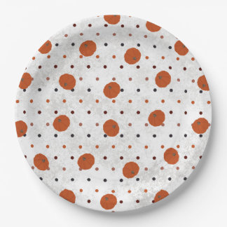 Polka Dot Pumpkin Paper Bord