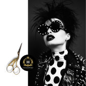 Polka Dot Punk Rock Glam Decoupage Tissuepapier