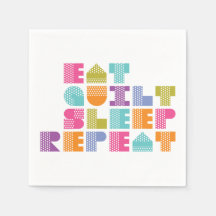 Polka Dot Quilt Block Letters Quote