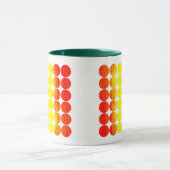 Polka Dot Rainbow 1 Mok (Midden)