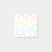 Polka Dot Rainbow Gradient Post-it Notes (Voorkant)