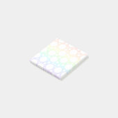 Polka Dot Rainbow Gradient Post-it Notes (Schuin)