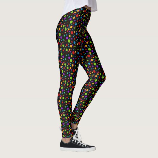 Polka Dot Rainbow Leggings (Rechts)