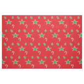 Polka Dot Red Christmas Fabrics KriyasCollection Stof (Fat Quarter)