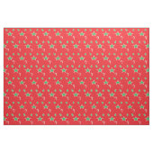 Polka Dot Red Christmas Fabrics KriyasCollection Stof (Yard (91,4 cm))
