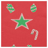 Polka Dot Red Christmas Fabrics KriyasCollection Stof (Close Up)