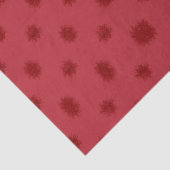 Polka Dot Red Spots Festival Tissuepapier (Detail)
