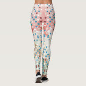 Polka dot regenboog patroon leggings (Achterkant)