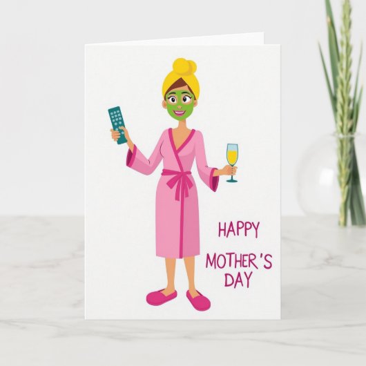 Polka Dot Relaxation Card Kaart (Voorkant)