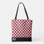 Polka Dot RM Monogram Tote Bag (Achterkant)