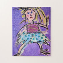 "Polka Dot Rok" Puzzel