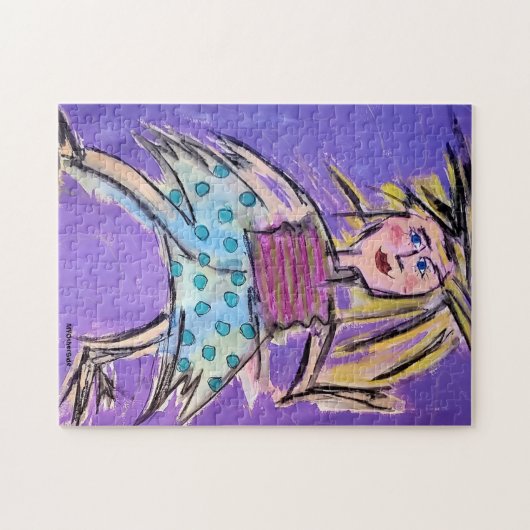 "Polka Dot Rok" Puzzel Legpuzzel (Horizontaal)