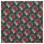 Polka Dot Rozen Gothic Damask Fabric Stof (Swatch)