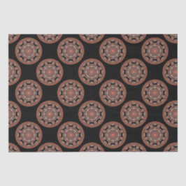 Polka Dot Safari Sunset Bohemian Star Herfst Manda Tissuepapier