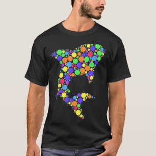 Polka Dot Shark International Dot Day T-shirt