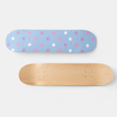 Polka Dot Skateboard (Horizontaal)