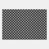 Polka Dot Skulls Wrapping Paper Set (Voorkant 3)