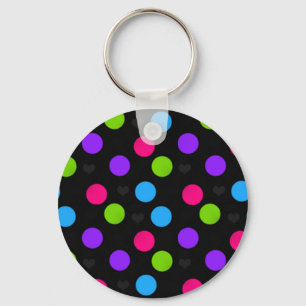 Polka Dot Sleutelhanger
